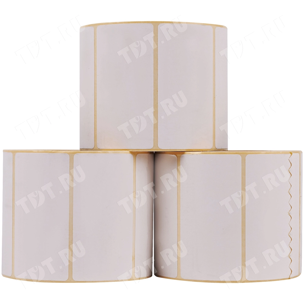 Термоэтикетки самоклеящиеся ЭКО 58*30 мм, втулка 40 мм, 700 шт./рол.