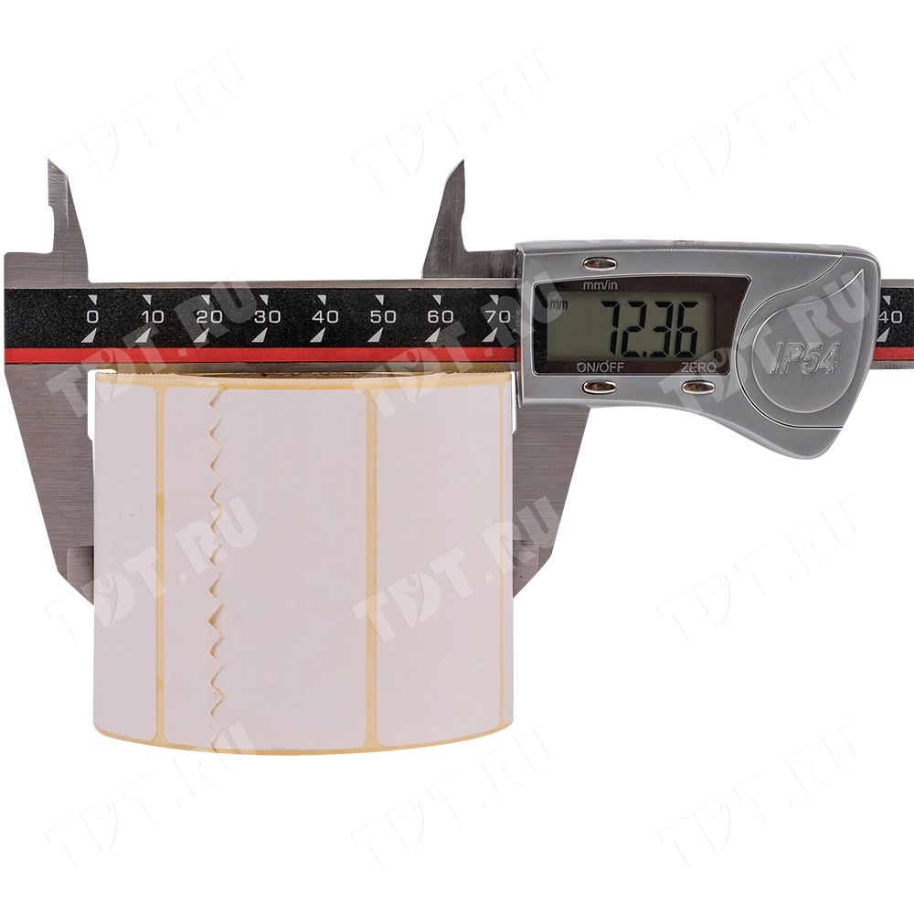 Термоэтикетки самоклеящиеся ЭКО 58*30 мм, втулка 40 мм, 700 шт./рол.