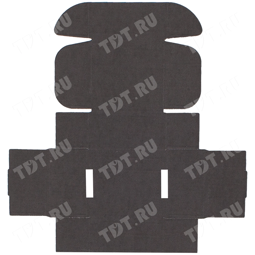 Короб КС-502 МГФ, чёрный, 50*50*25 мм