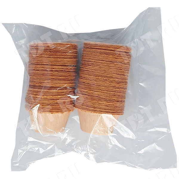 Формы для выпечки «Маффин», круглые, бежевые, 50*35 мм, 200 шт.