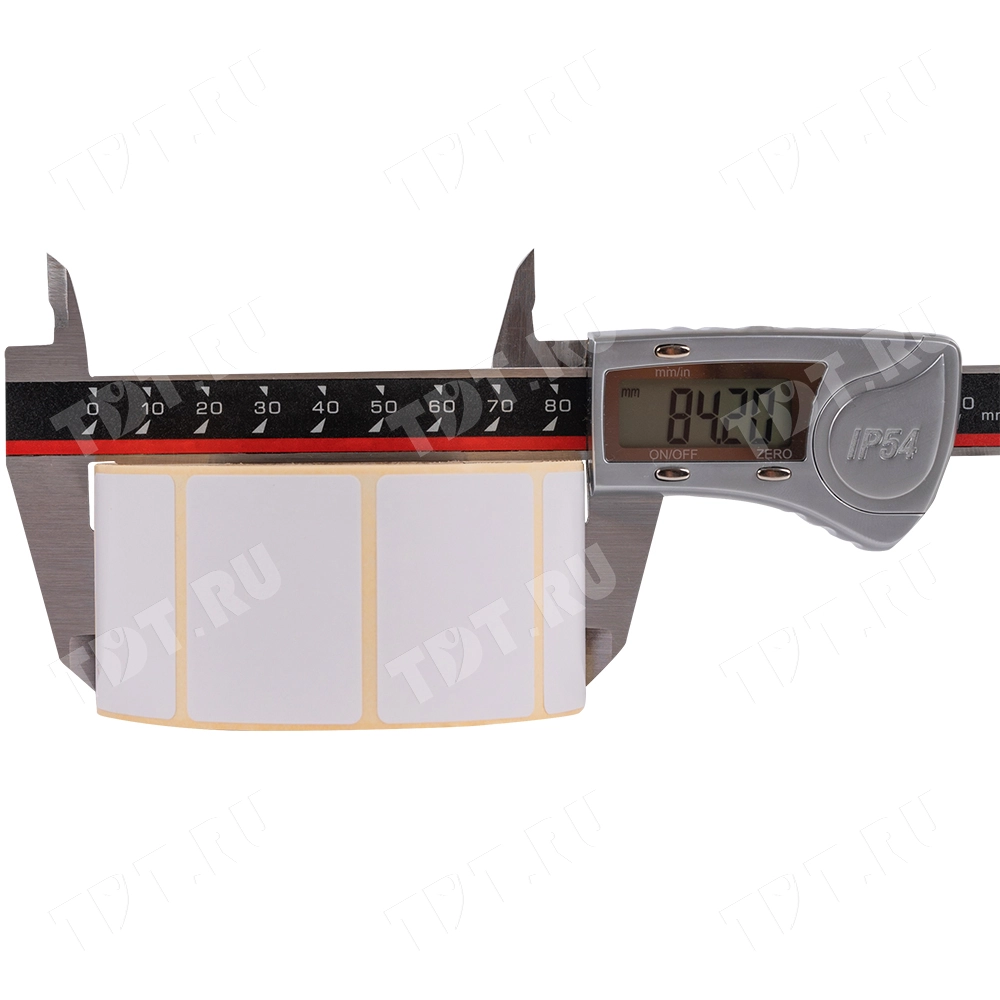 Термотрансферные этикетки ПЛГ 40*30 мм, втулка 40 мм, 1000 шт./рол.