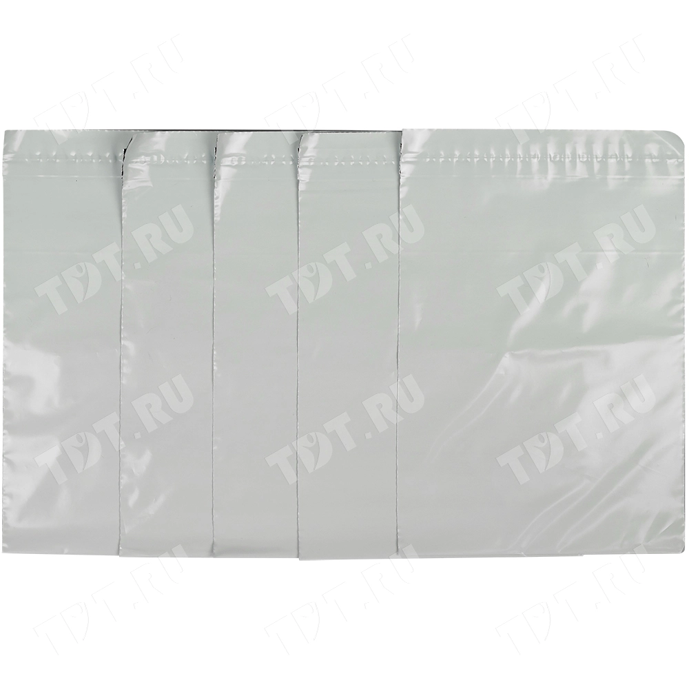 Курьер-пакет белый без печати, без кармана, 240*320+40 мм, 50 мкм, 1 шт.