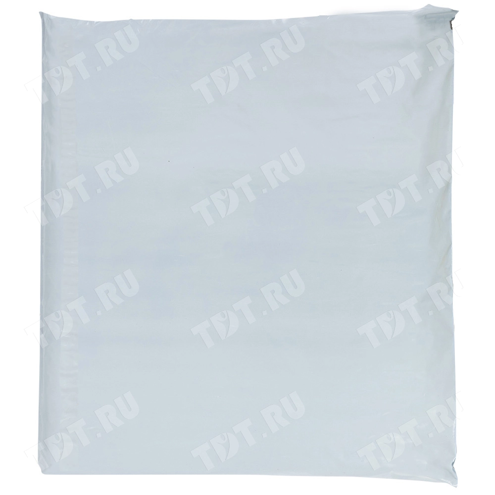 Курьер-пакет белый без печати, без кармана, 290*400+45 мм, 50 мкм, 1 шт.