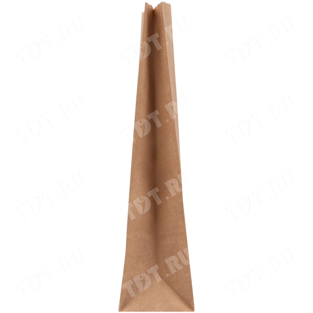 Крафт пакет без ручек, 70 г/м², 15*9.5*30 см