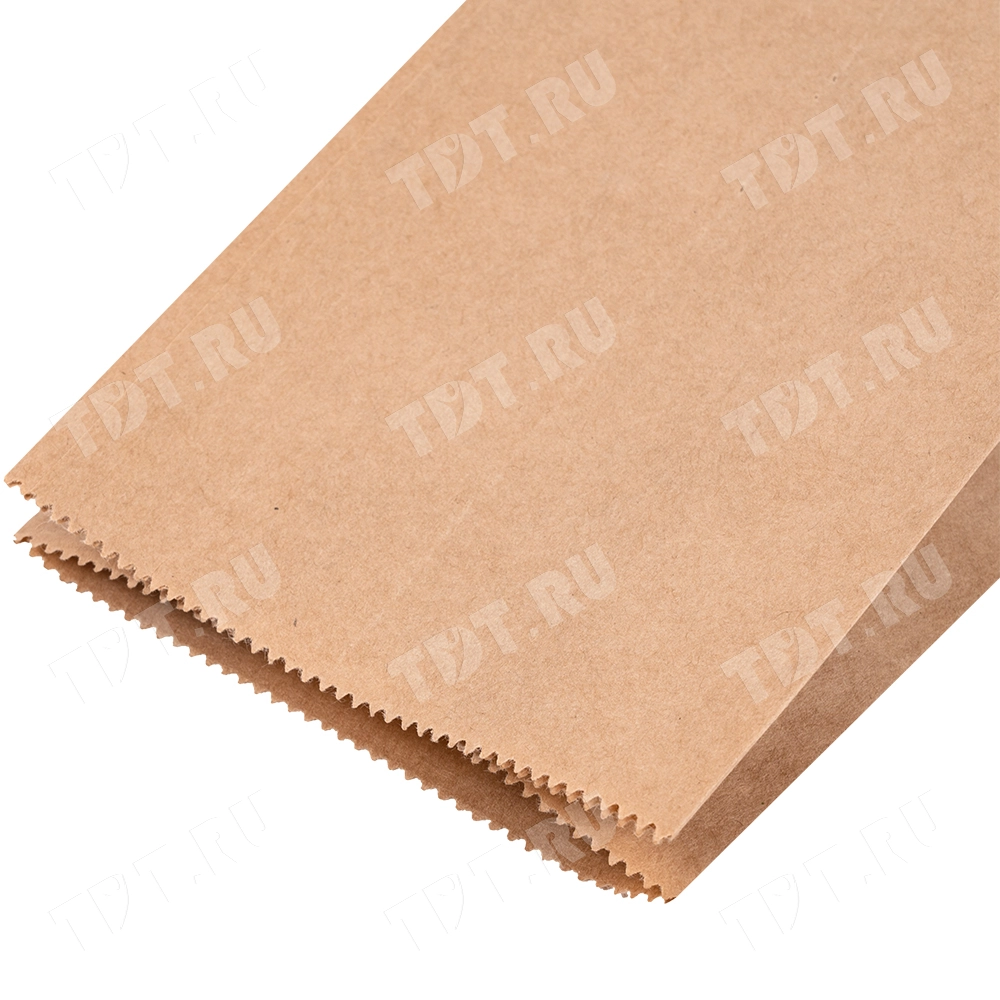 Крафт пакет без ручек, 70 г/м², 15*9.5*30 см