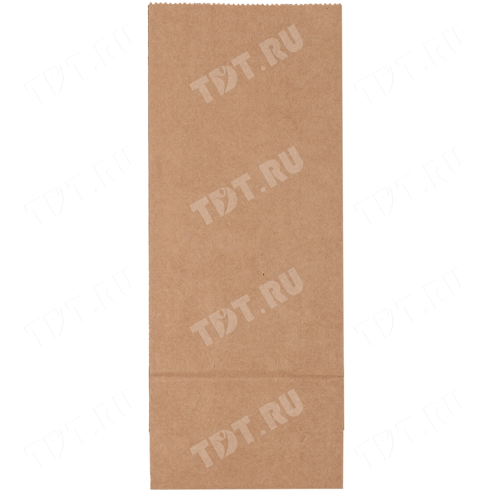 Крафт пакет без ручек, 70 г/м², 15*9.5*30 см