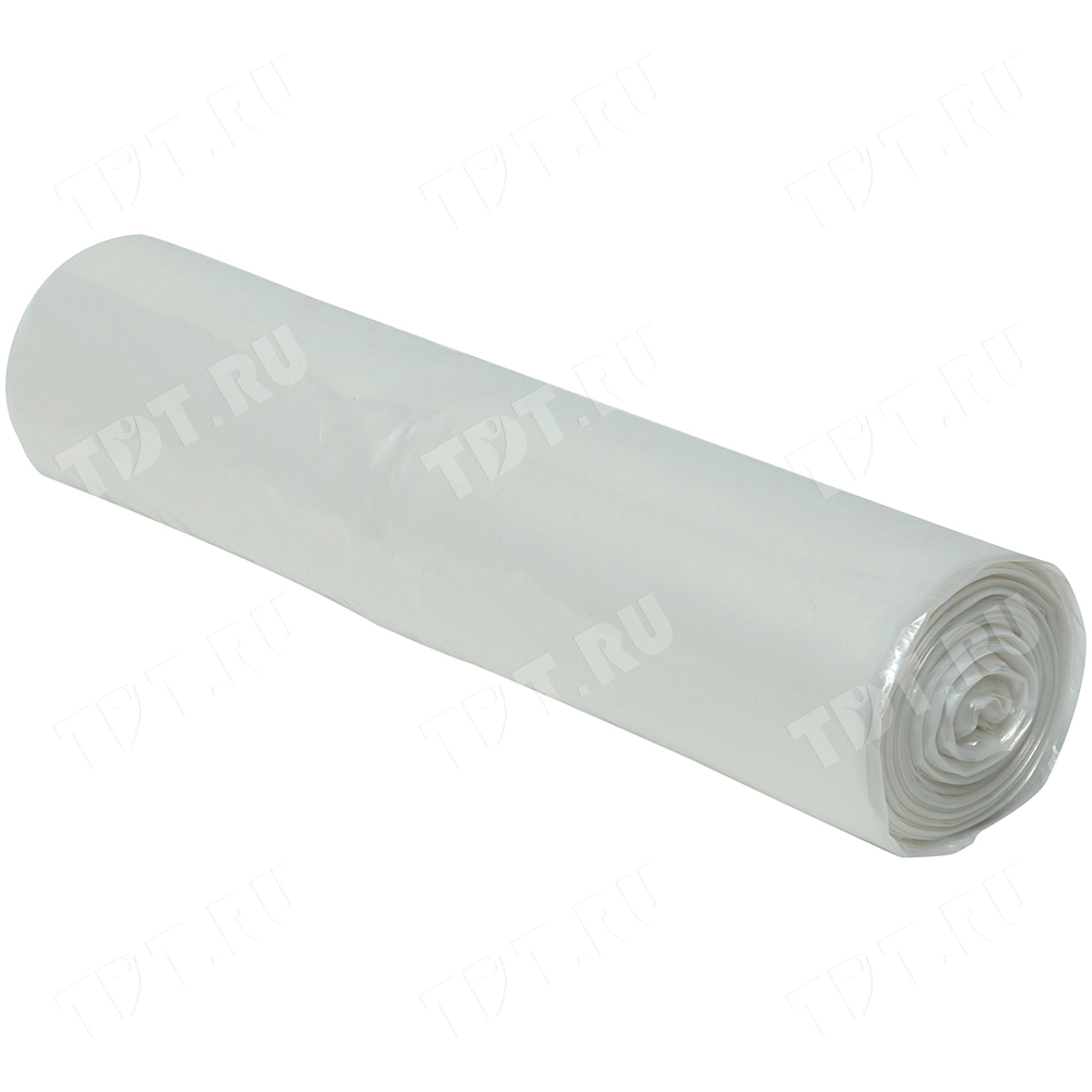 Полиэтиленовые пакеты ПСД 870 литров (прозрачные), 125*190 см, 50 мкм, 10 шт./рулон