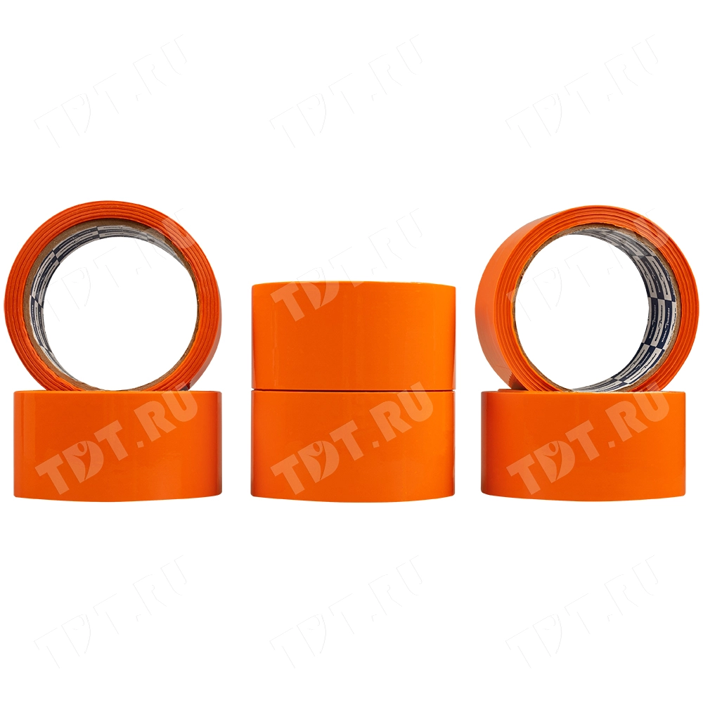 Клейкая лента оранжевая Klebebander, 50мм*57м*40мкм