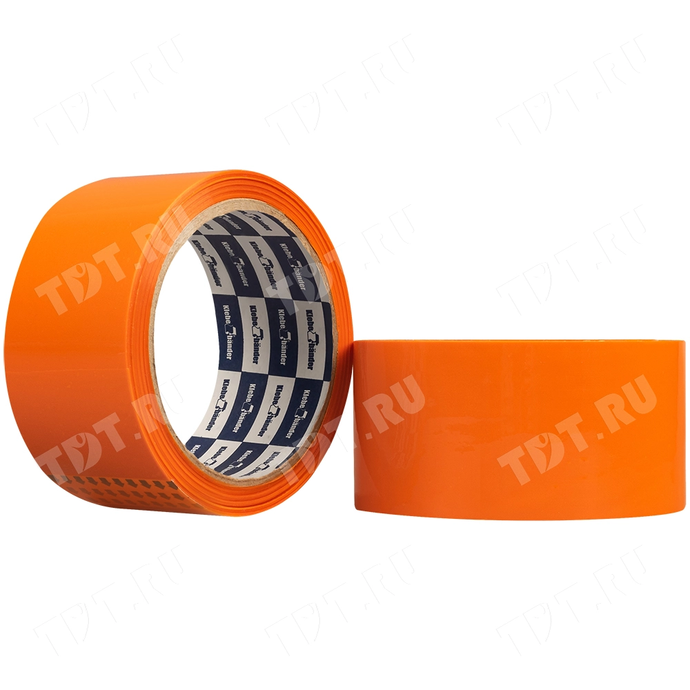 Клейкая лента оранжевая Klebebander, 50мм*57м*40мкм