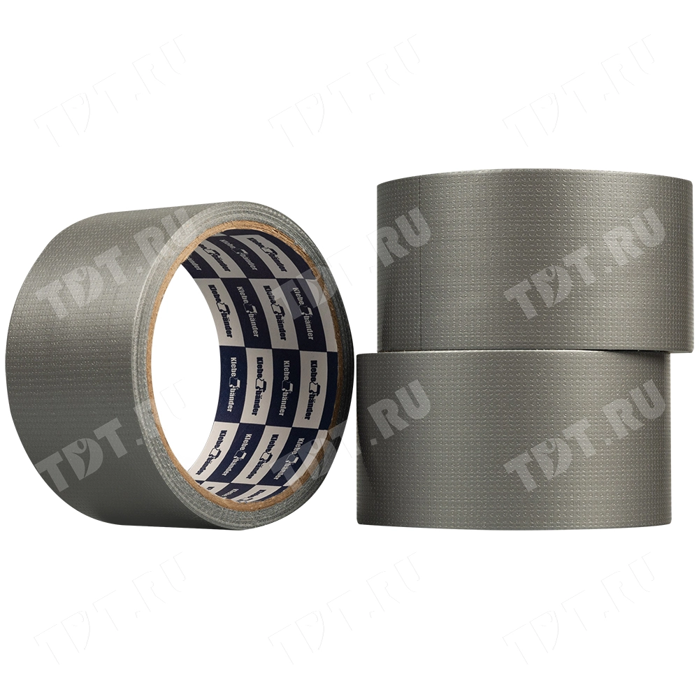 Армированная клейкая лента Klebebander, серая, 50мм*10м