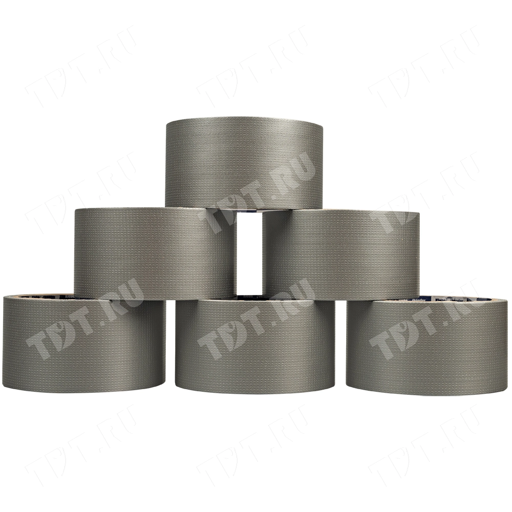 Армированная клейкая лента Klebebander, серая, 50мм*10м