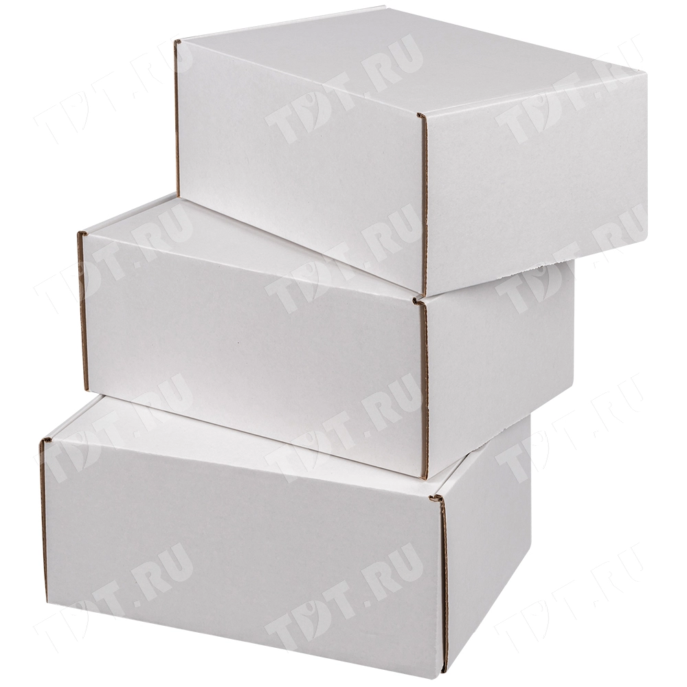 Коробка №200/1 (премиум), беленая, 210*150*90 мм, Е-22