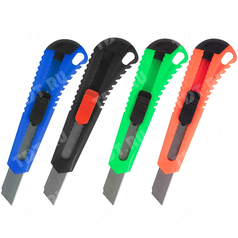 Нож канцелярский Brauberg «CLASSIC», ассорти, 18 мм