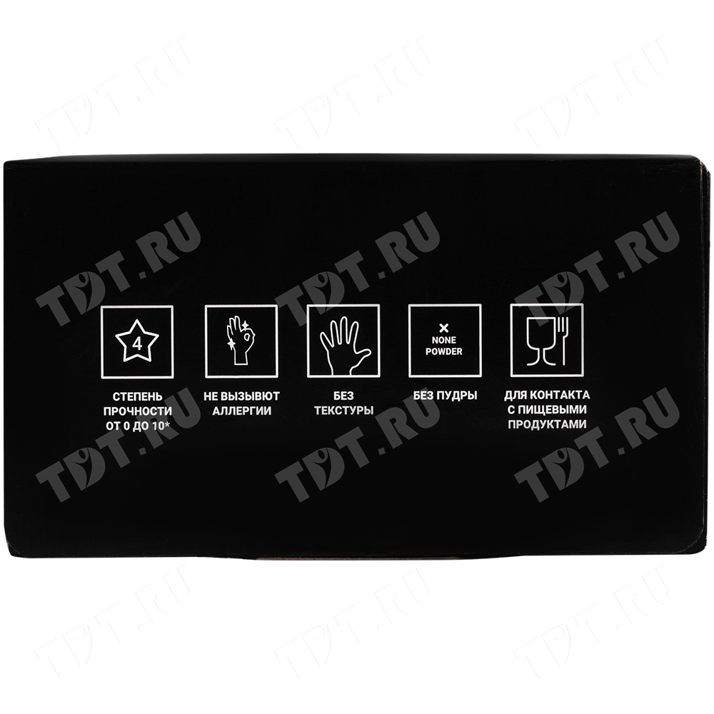 Перчатки виниловые A.D.M., белые, размер S, 100 шт./уп.