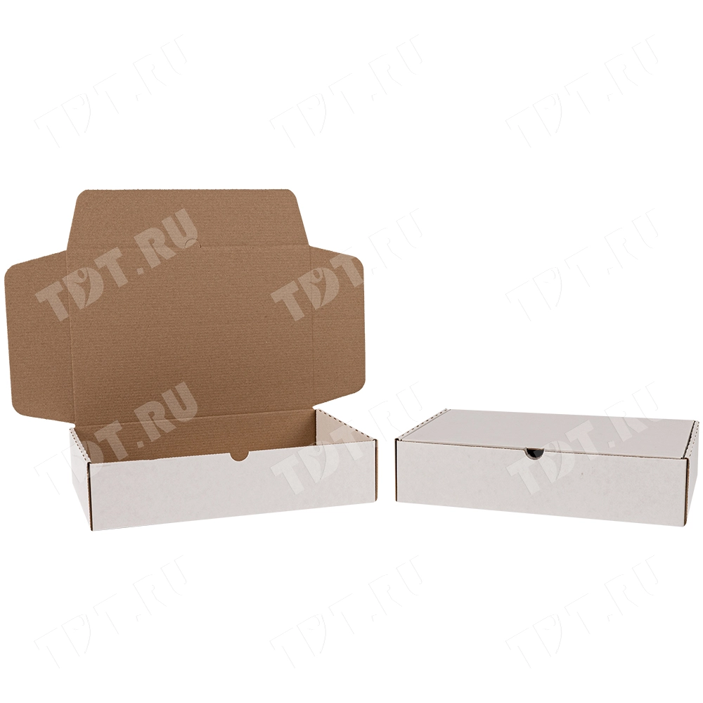 Коробка №203/1 (премиум), беленая, 300*210*70 мм