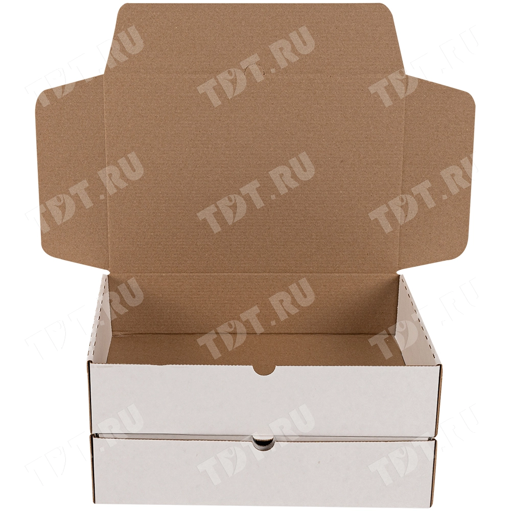 Коробка №203/1 (премиум), беленая, 300*210*70 мм