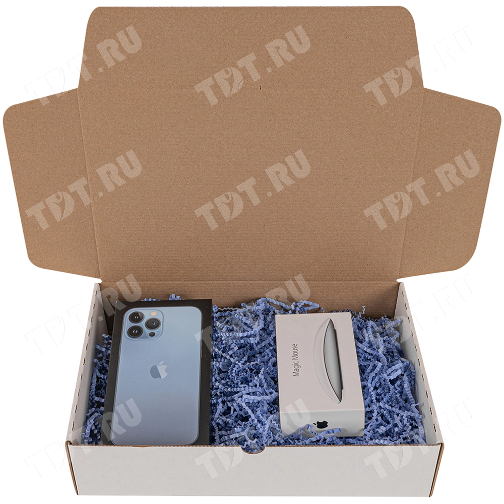 Коробка №203/1 (премиум), беленая, 300*210*70 мм