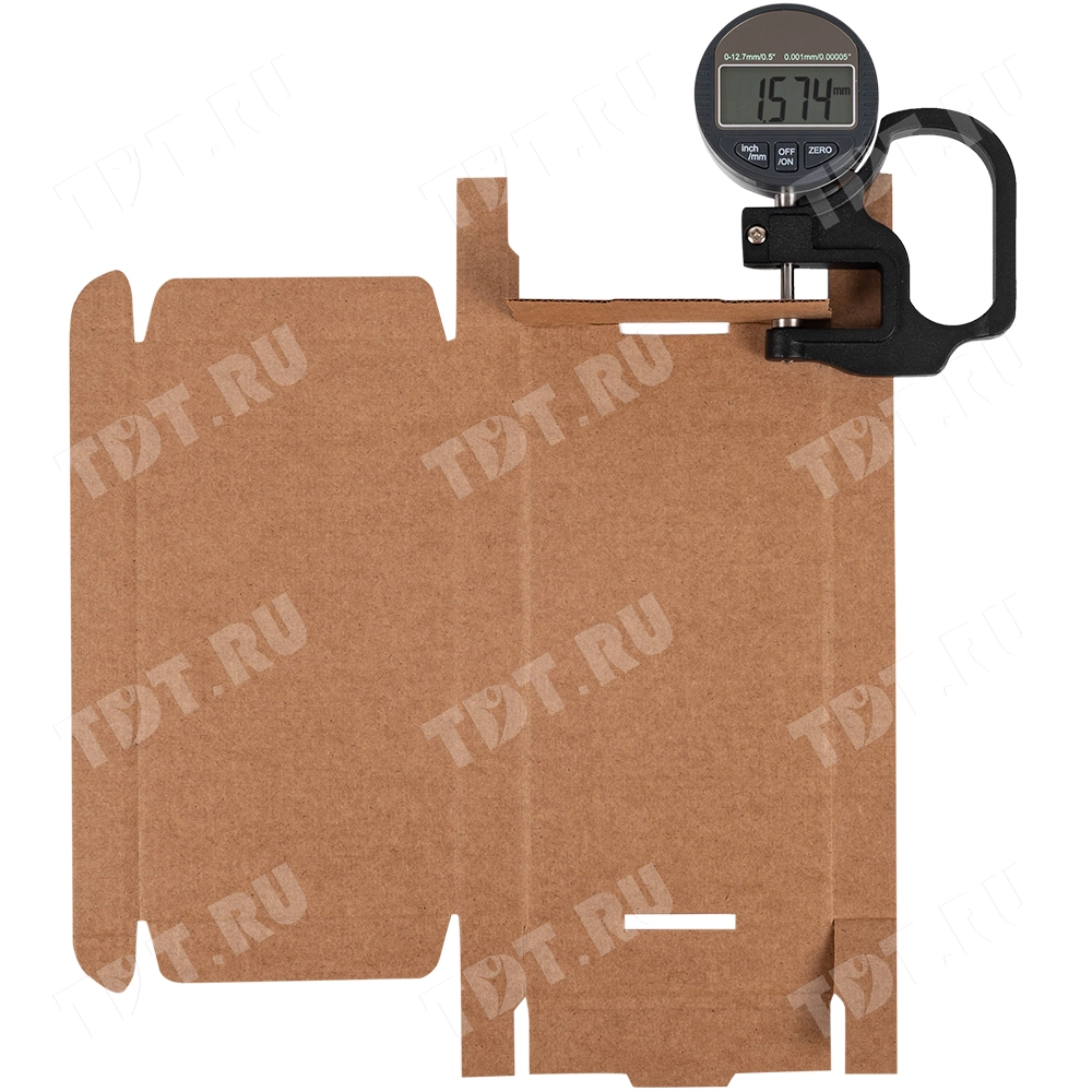 Коробка под чехол для телефона, бурая, 180*90*20 мм, Т-24 Е