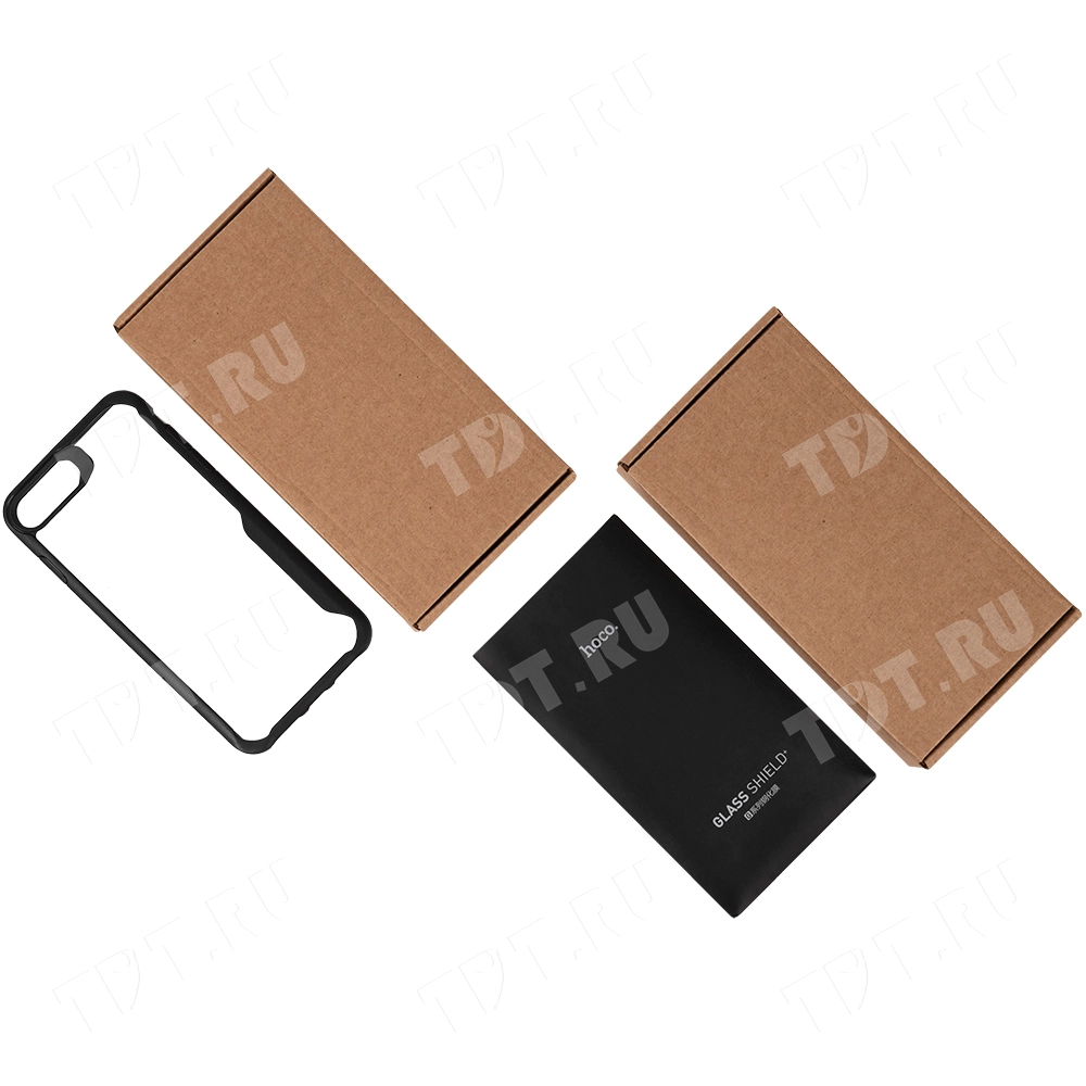 Коробка под чехол для телефона, бурая, 180*90*20 мм, Т-24 Е