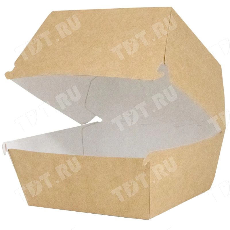 Коробка для бургера, размер XL, 112*112*112 мм, 50 шт.