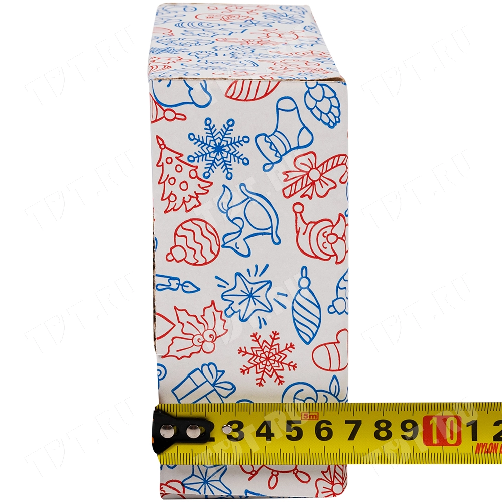 Подарочная коробка «Новогоднее чудо», белая, 180*140*60 мм