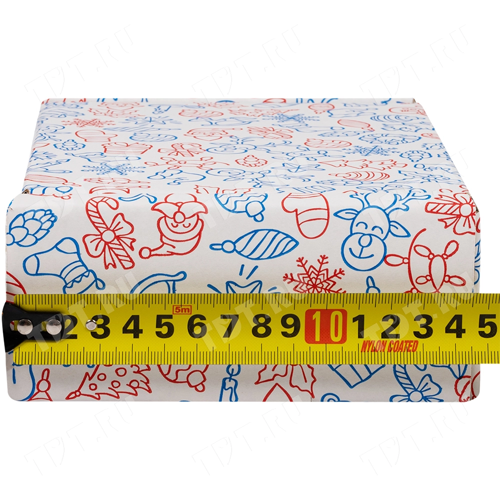 Подарочная коробка «Новогоднее чудо», белая, 180*140*60 мм