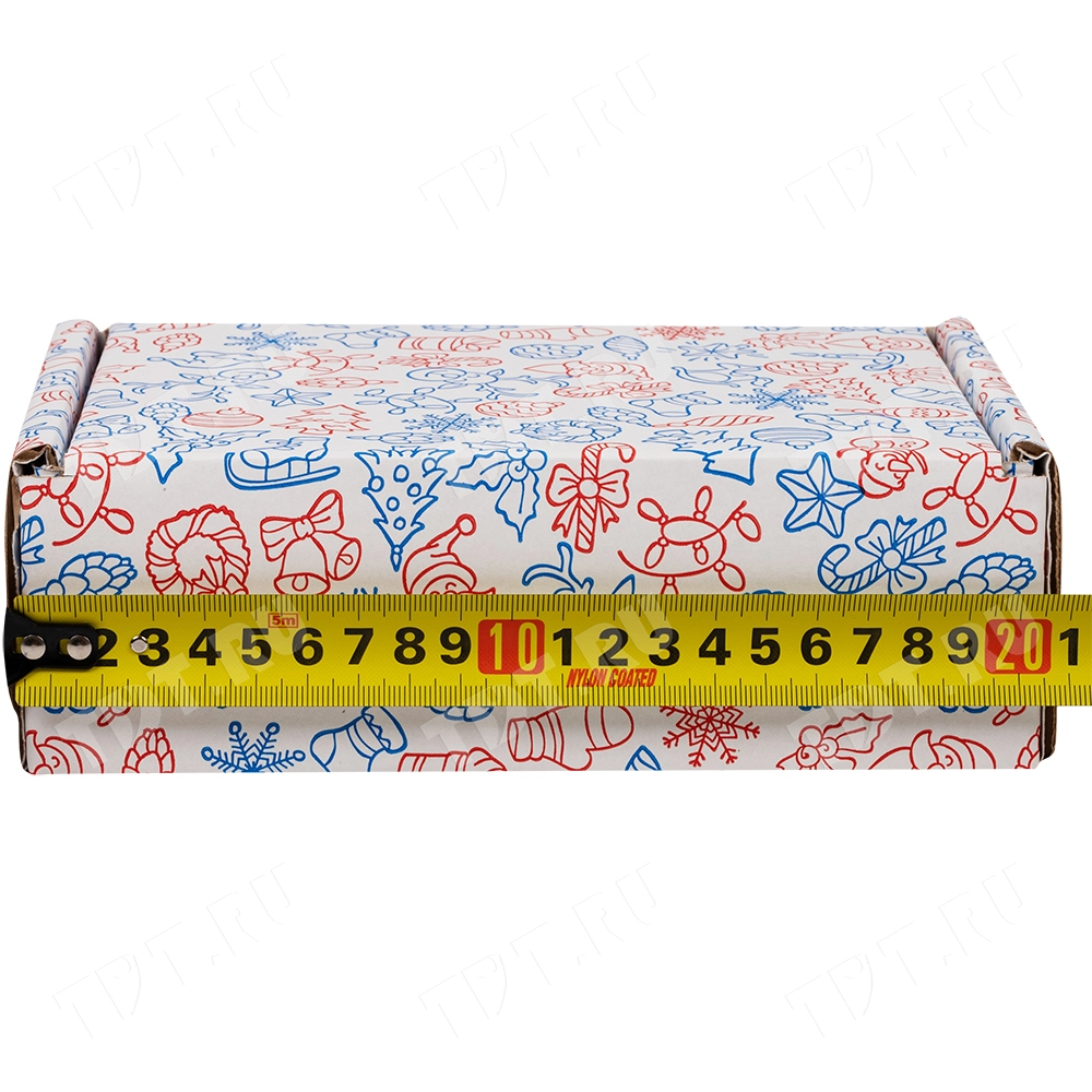 Подарочная коробка «Новогоднее чудо», белая, 180*140*60 мм