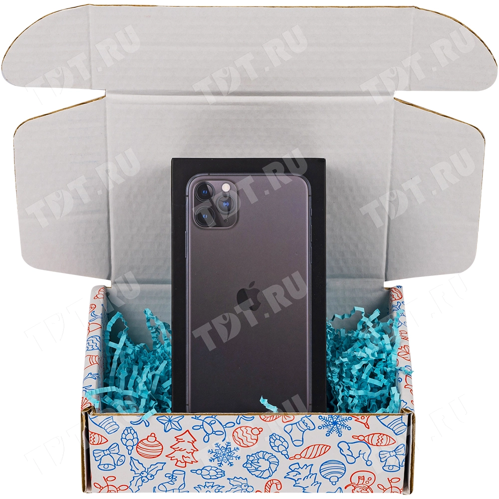 Подарочная коробка «Новогоднее чудо», белая, 180*140*60 мм