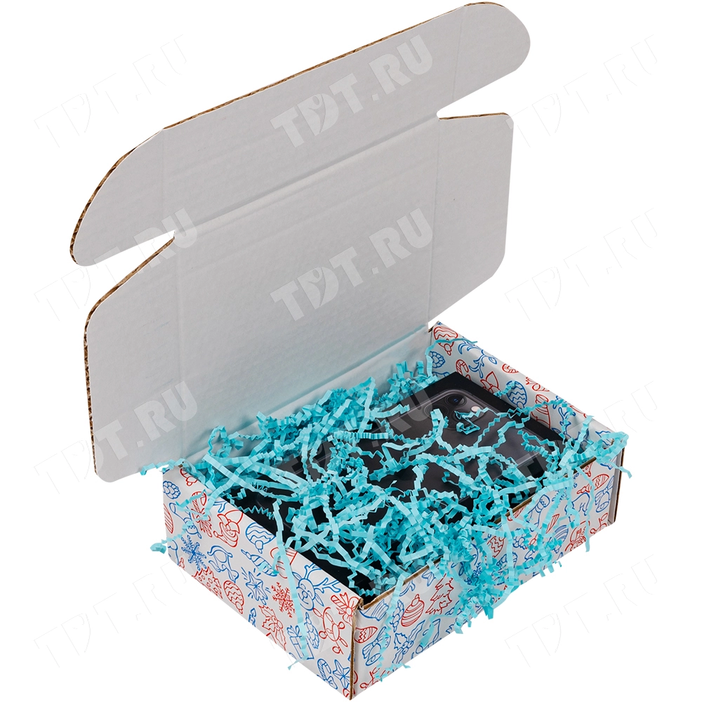 Подарочная коробка «Новогоднее чудо», белая, 180*140*60 мм