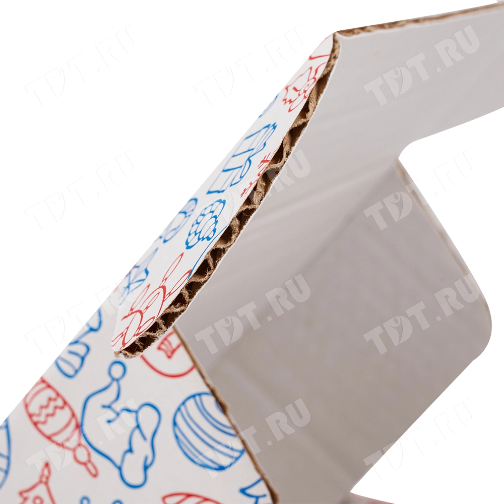 Подарочная коробка «Новогоднее чудо», белая, 180*140*60 мм