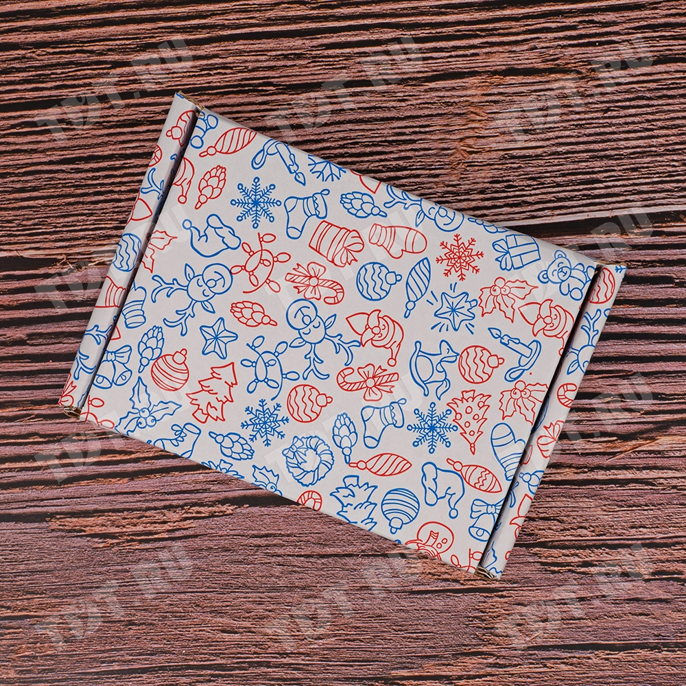 Подарочная коробка «Новогоднее чудо», белая, 180*140*60 мм