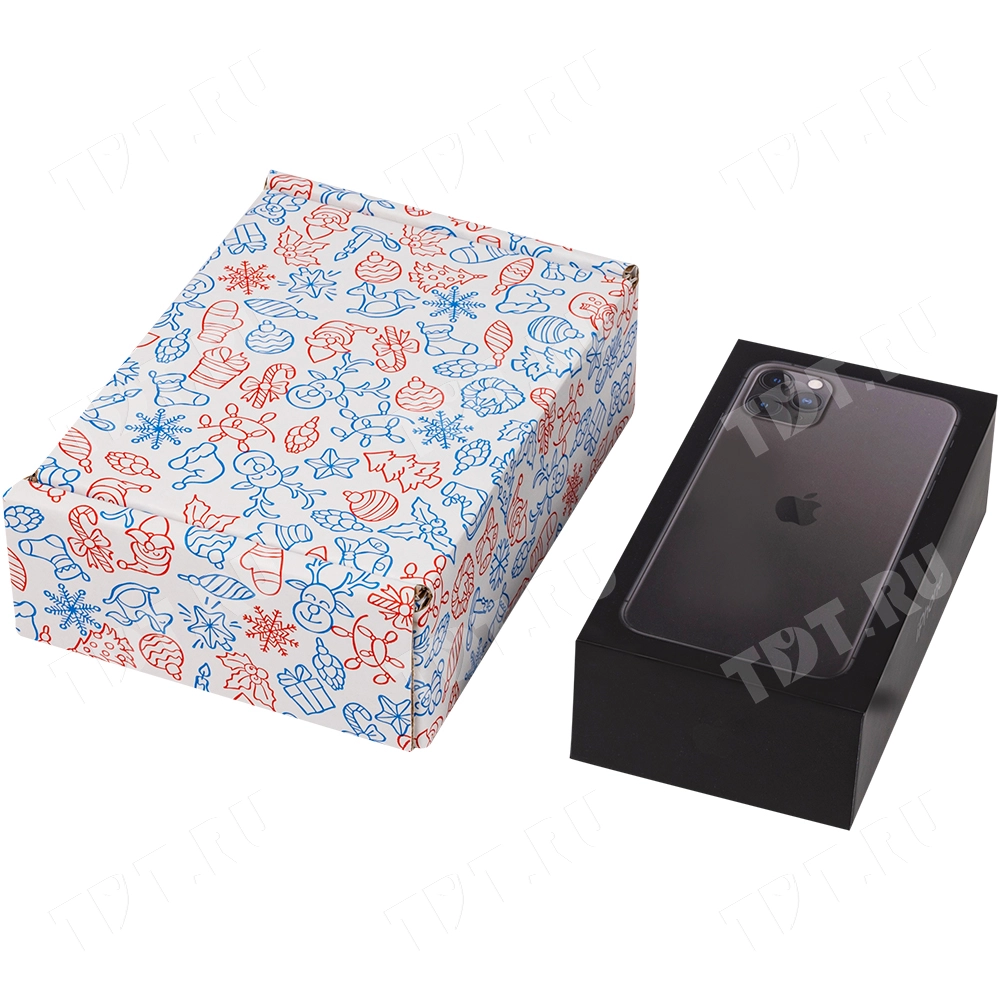 Подарочная коробка «Новогоднее чудо», белая, 180*140*60 мм