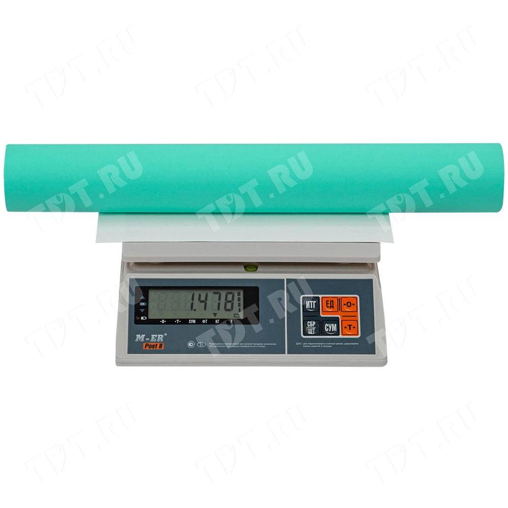 Бирюзовый пергамент, 50*0.5 м