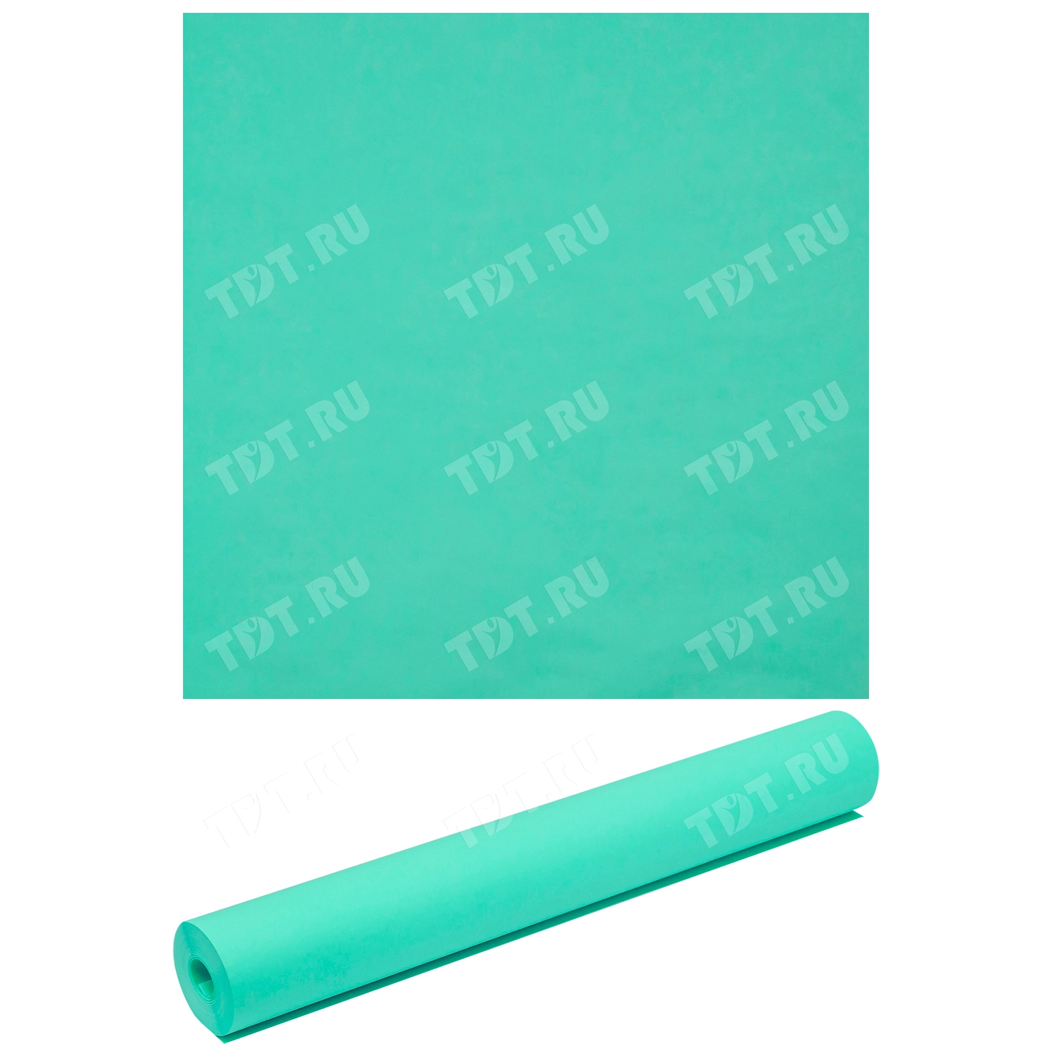 Бирюзовый пергамент, 50*0.5 м