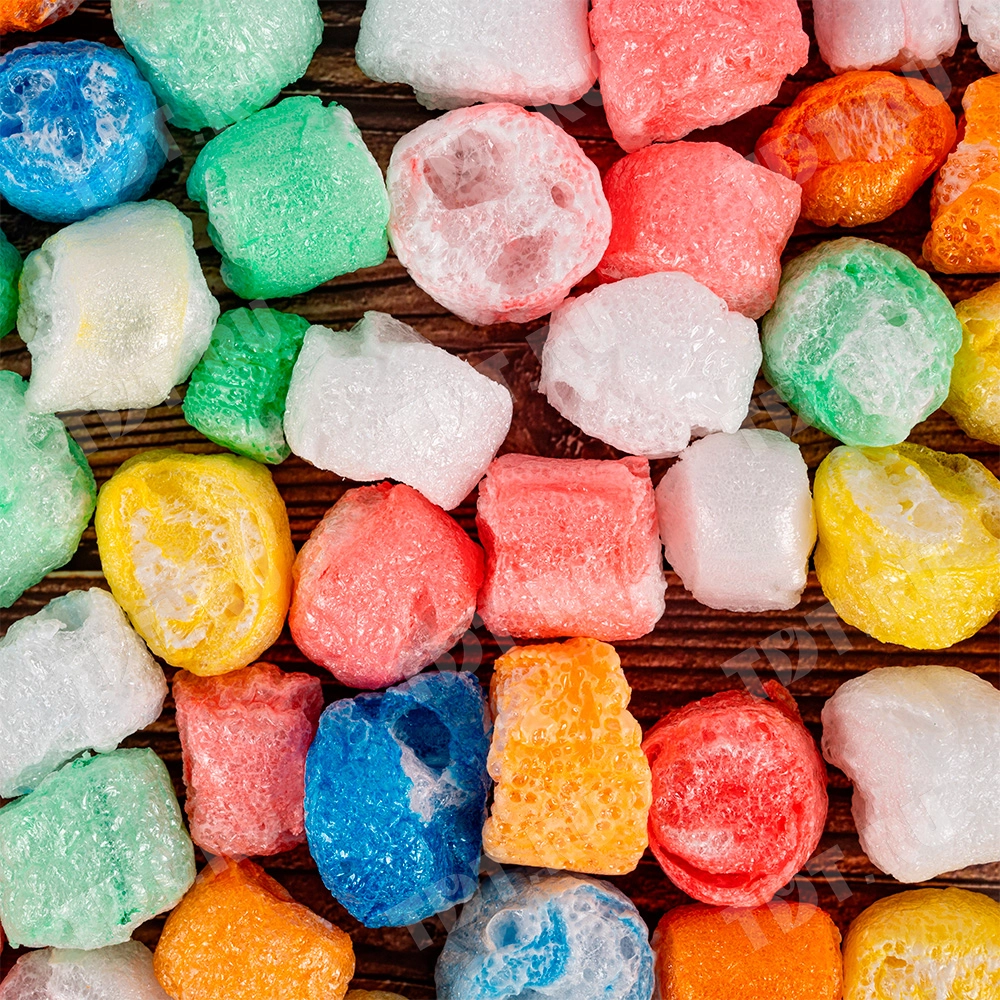 Наполнитель полистирольный «Конфетти», цветной, 200 л