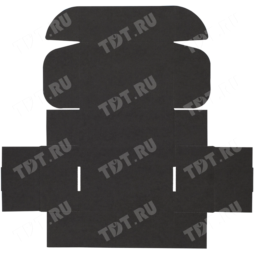 Короб №205 (премиум), чёрный, 180*110*85 мм