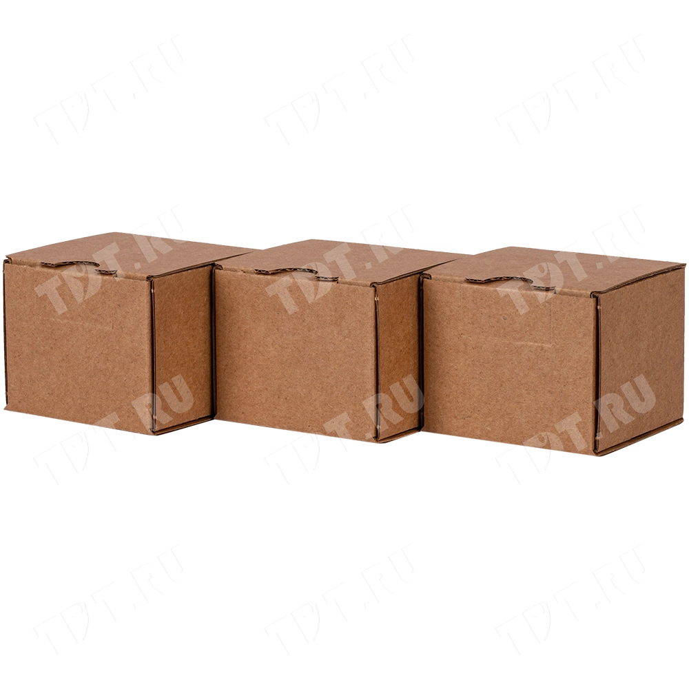 Самосборный короб №235-Ц, с язычком, 70*70*60 мм, Т-23 Е