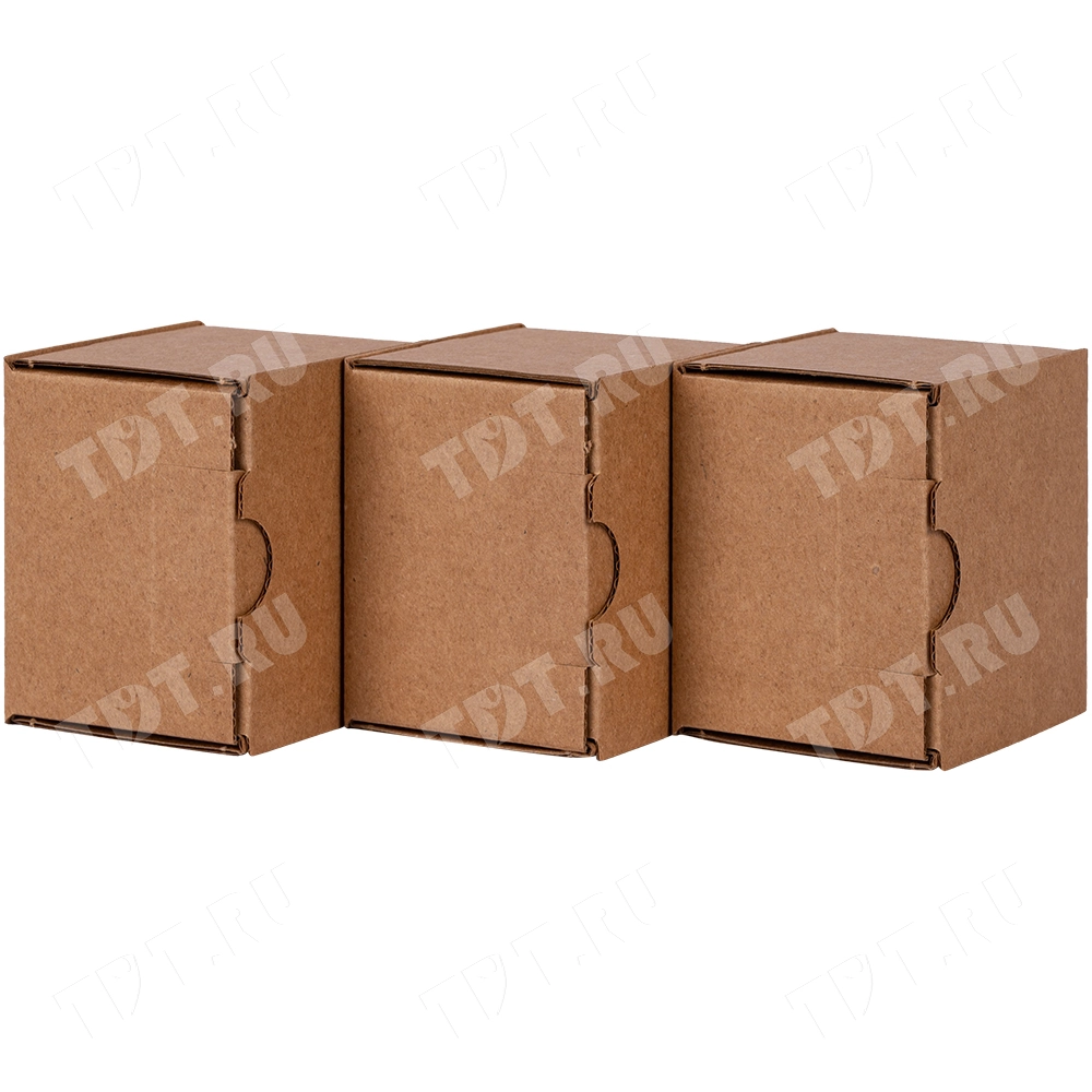 Самосборный короб №235-Ц, с язычком, 70*70*60 мм, Т-23 Е