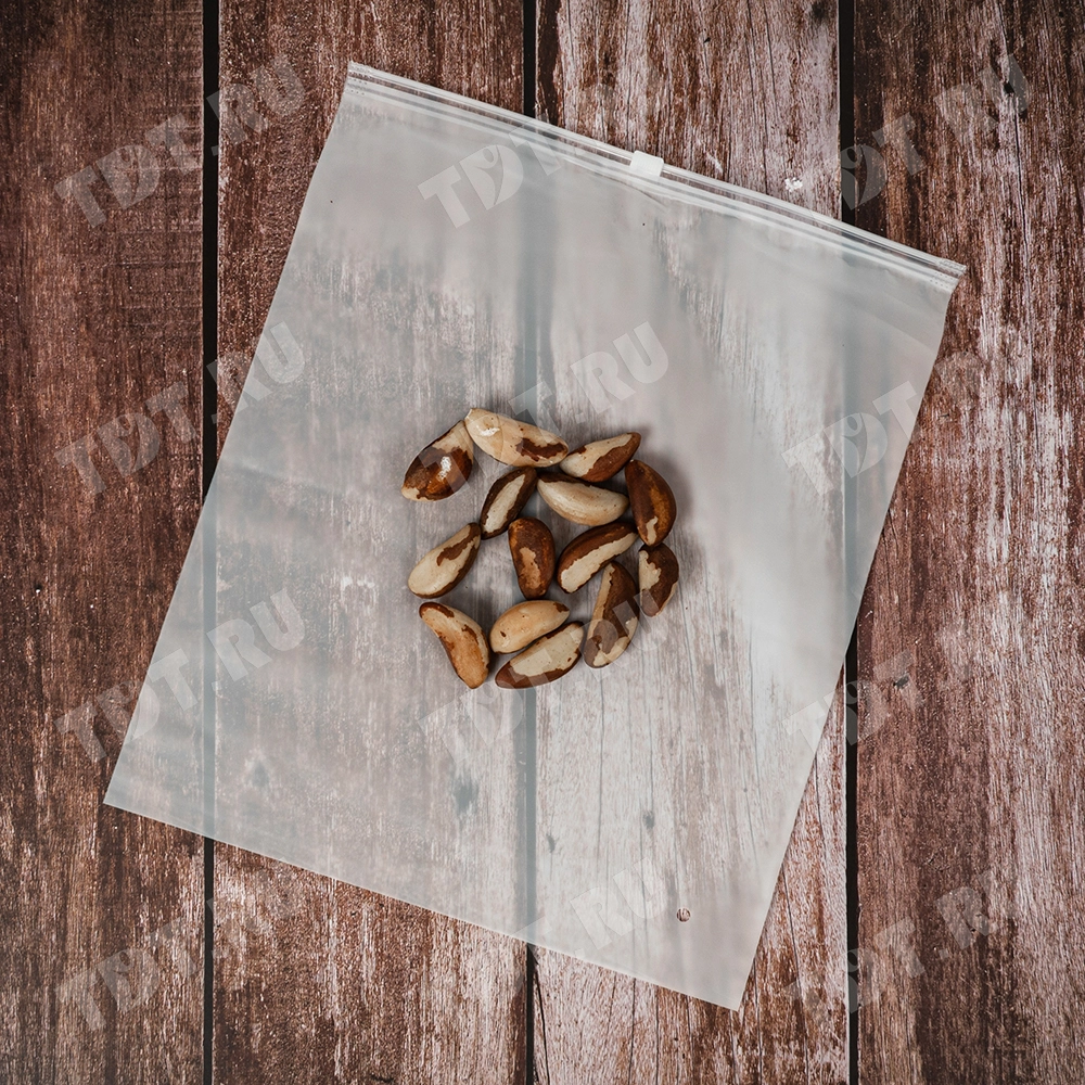 Пакет EVA с замком слайдер 20*25 см, 60 мкм, матовый, 50 шт.