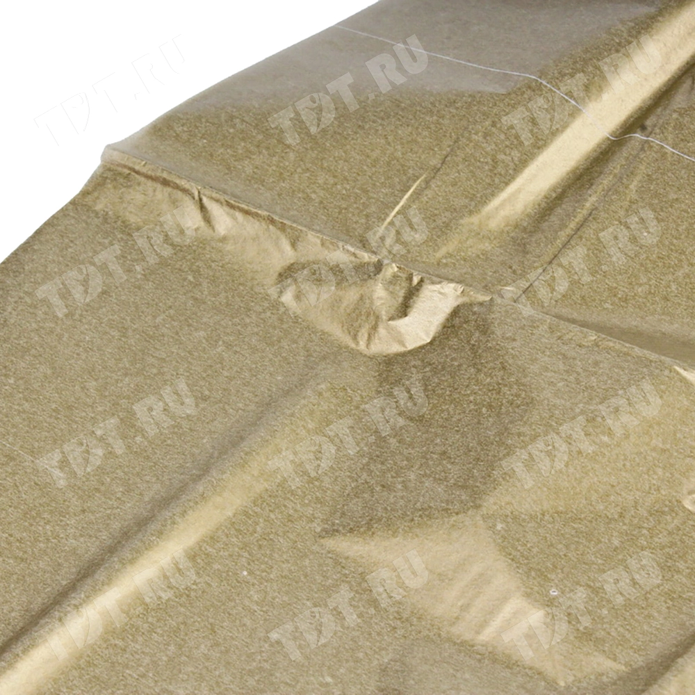 Бумага тишью, золотая, 51*66 см, 17 г/м², 10 листов