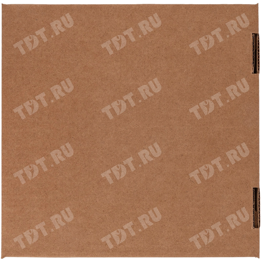 Коробка для пиццы, бурая, 250*250*40 мм