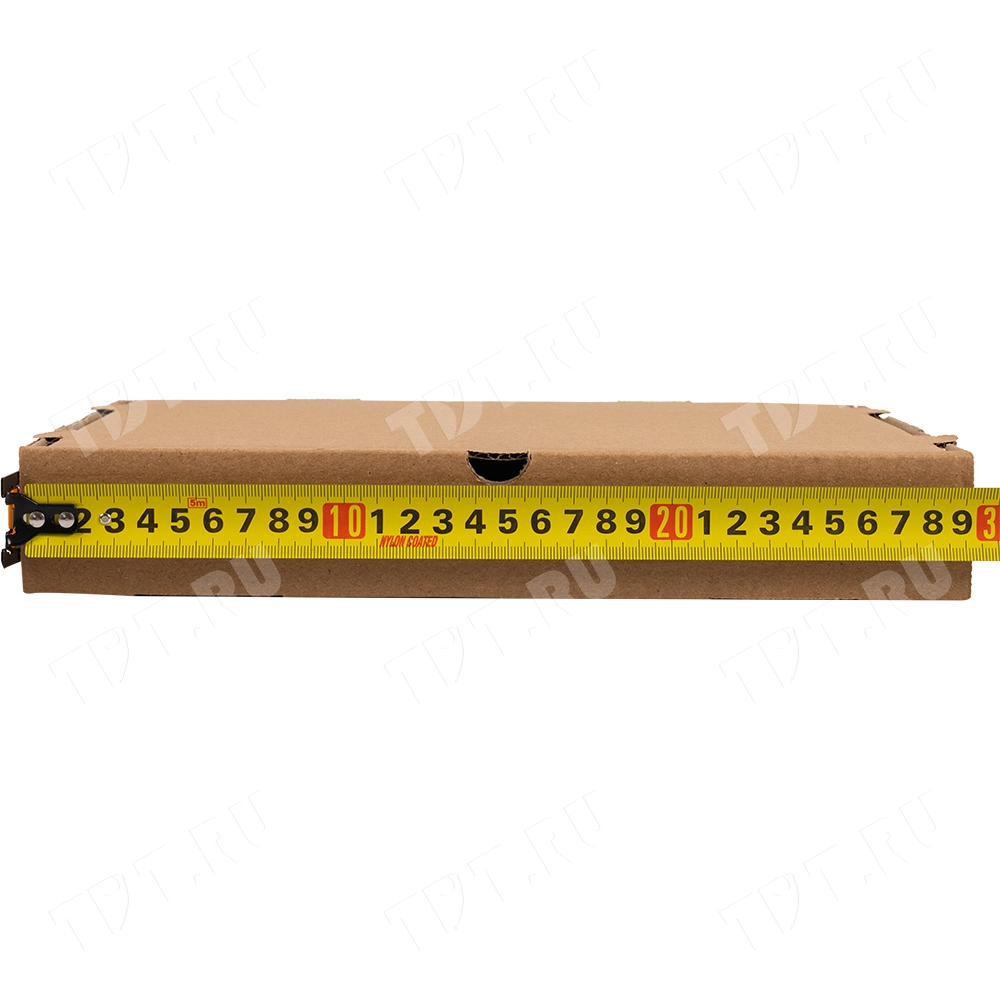 Коробка для пиццы, бурая, 280*280*40 мм