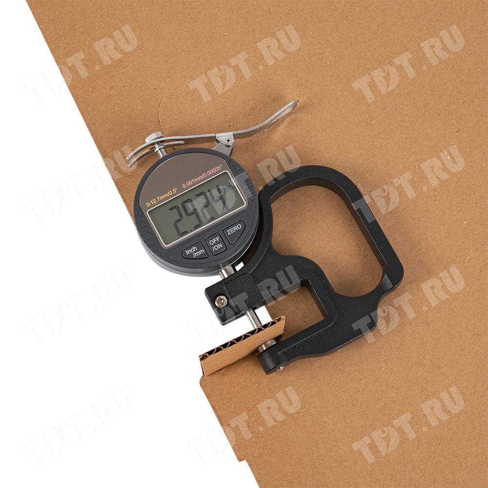 Коробка для пиццы, бурая, 280*280*40 мм