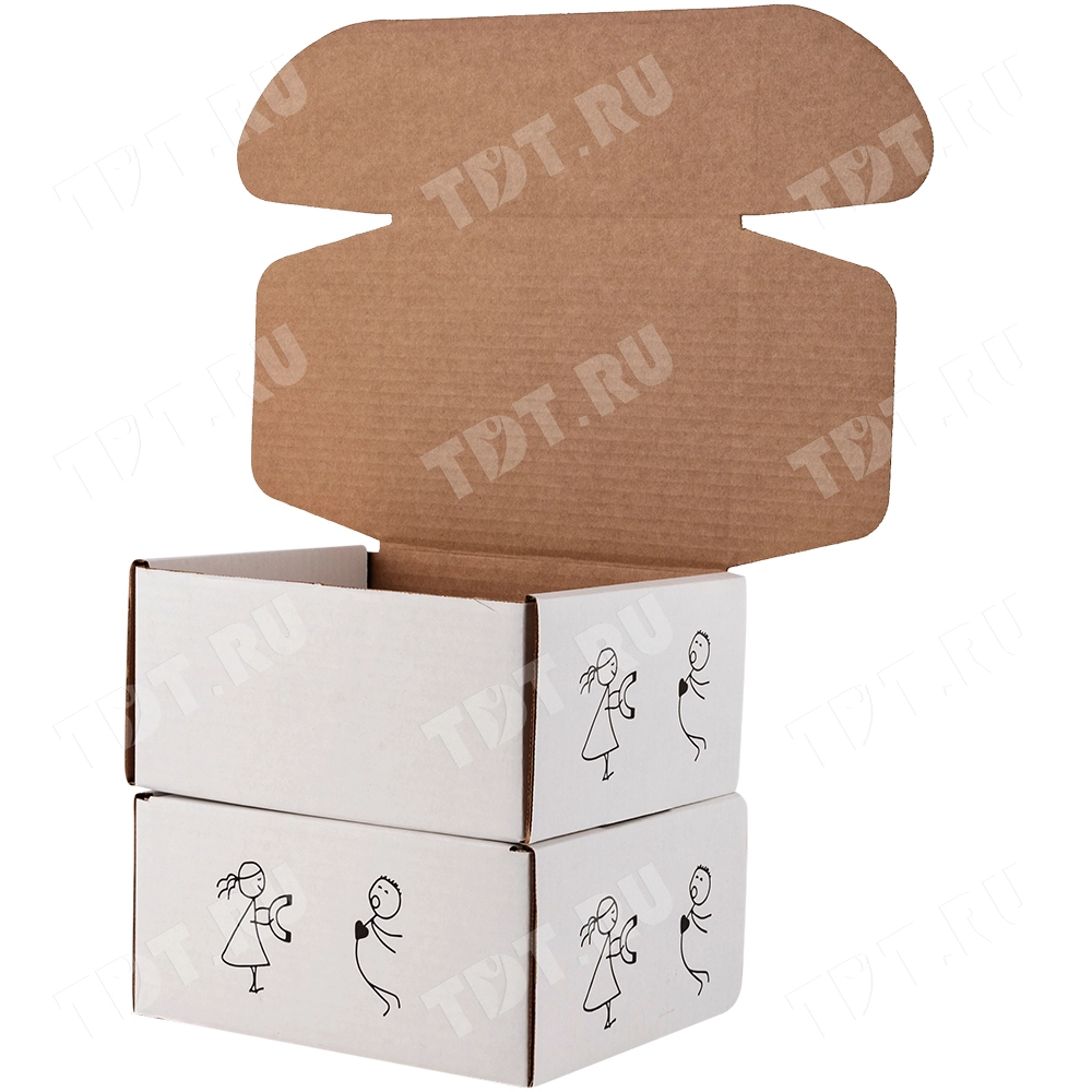 Подарочная коробка «Примагнитило», беленая, 216*175*106 мм