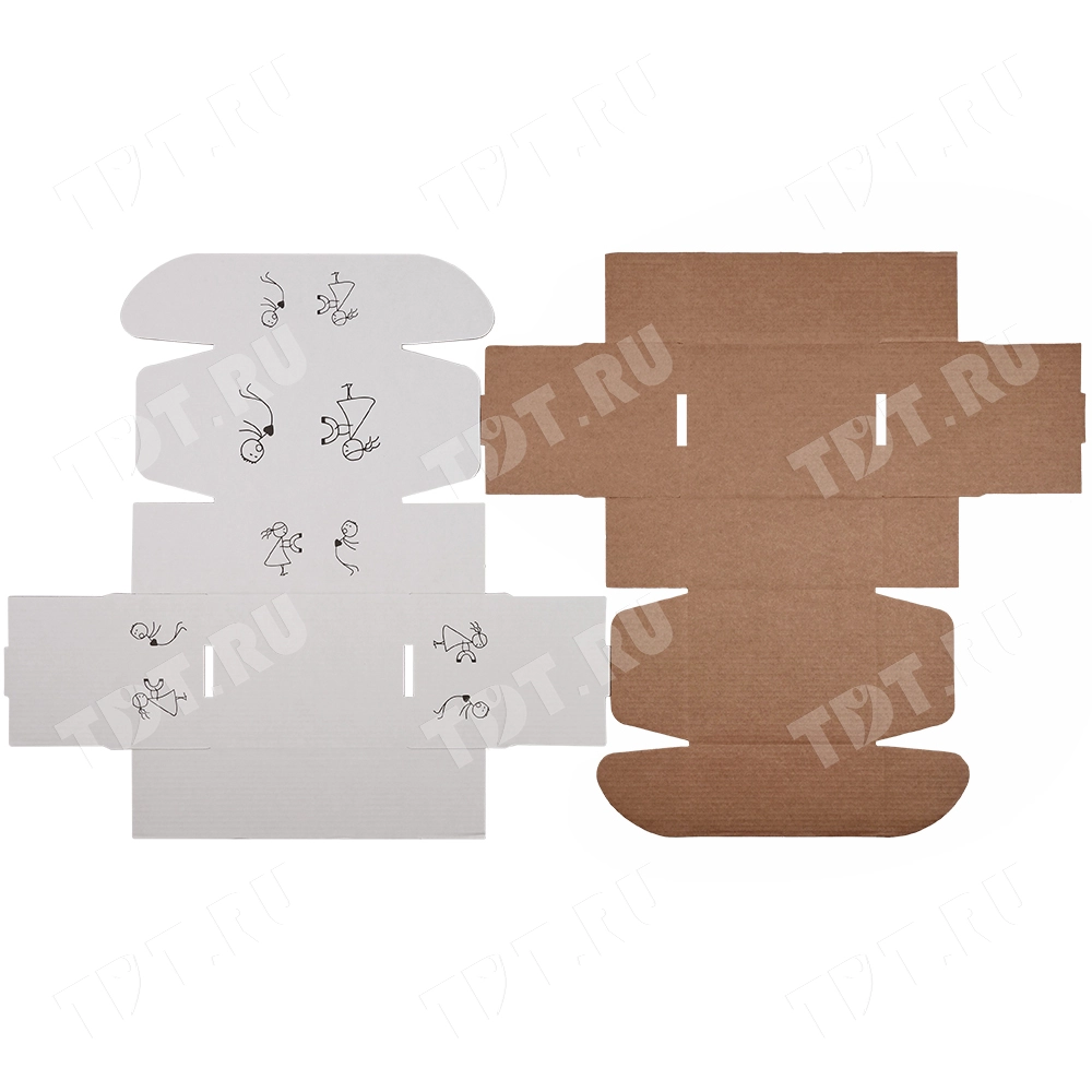 Подарочная коробка «Примагнитило», беленая, 216*175*106 мм