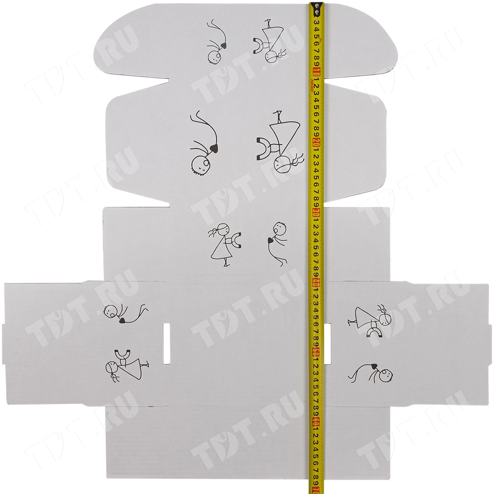 Подарочная коробка «Примагнитило», беленая, 216*175*106 мм