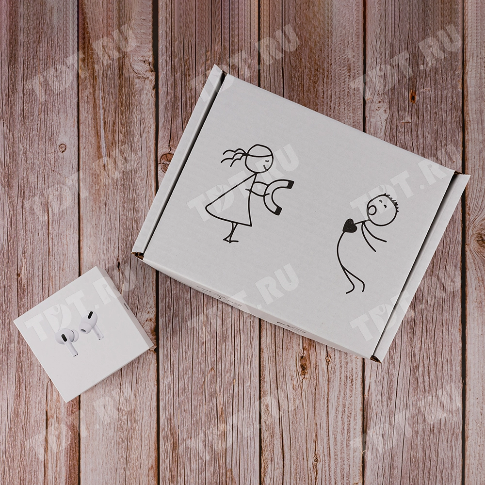 Подарочная коробка «Примагнитило», беленая, 216*175*106 мм