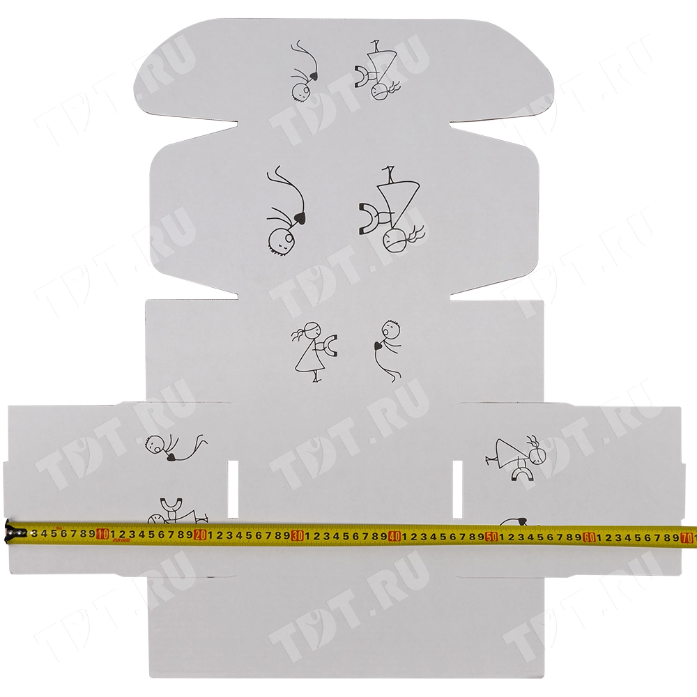 Подарочная коробка «Примагнитило», беленая, 216*175*106 мм