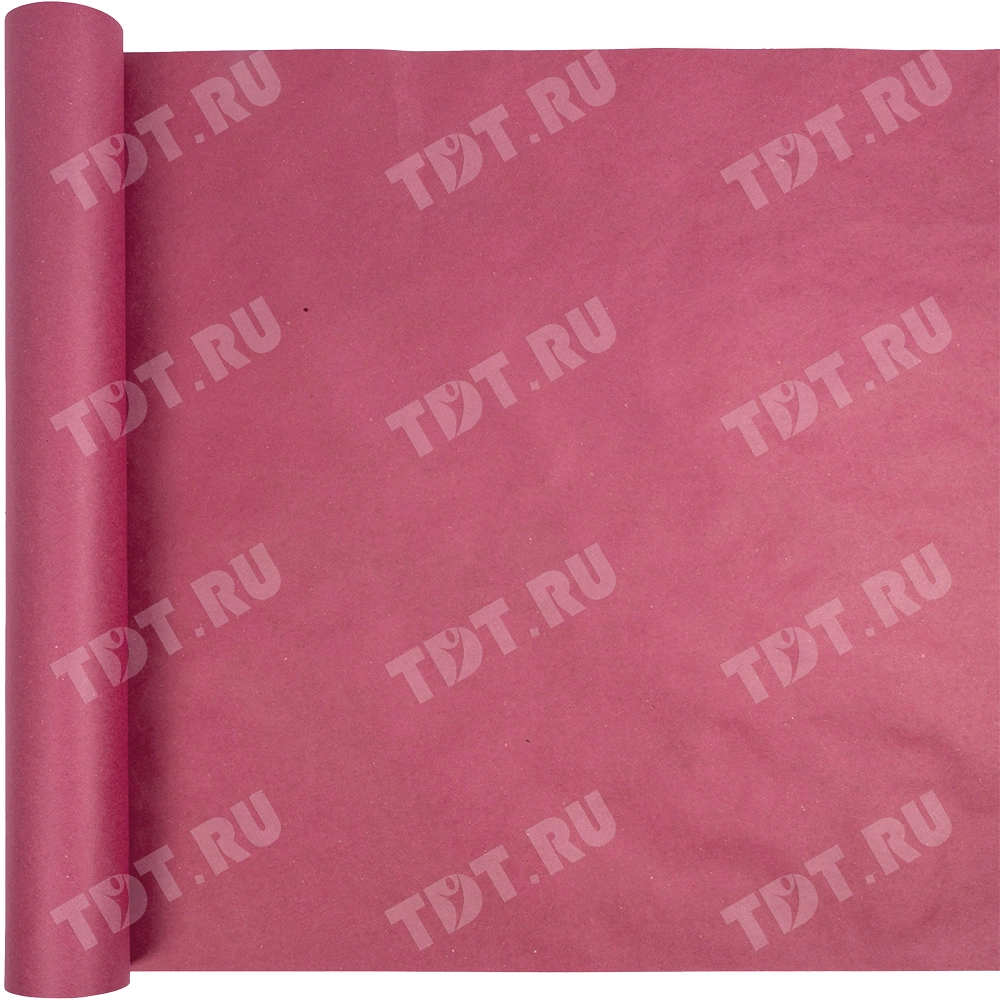 Рулон цветной оберточной бумаги, красный, 40*0.84 м