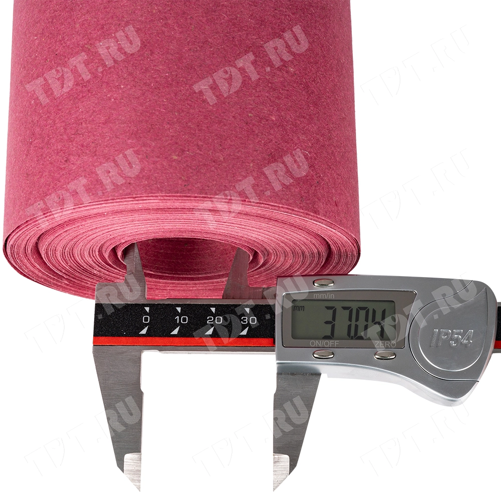 Рулон цветной оберточной бумаги, красный, 40*0.84 м